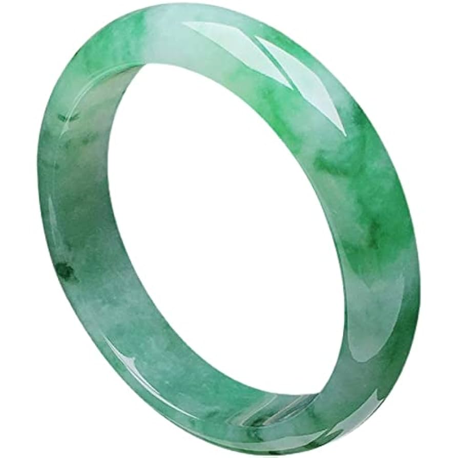 翡翠　緑色バングル 翡翠バングル 57.0 mm (2.24